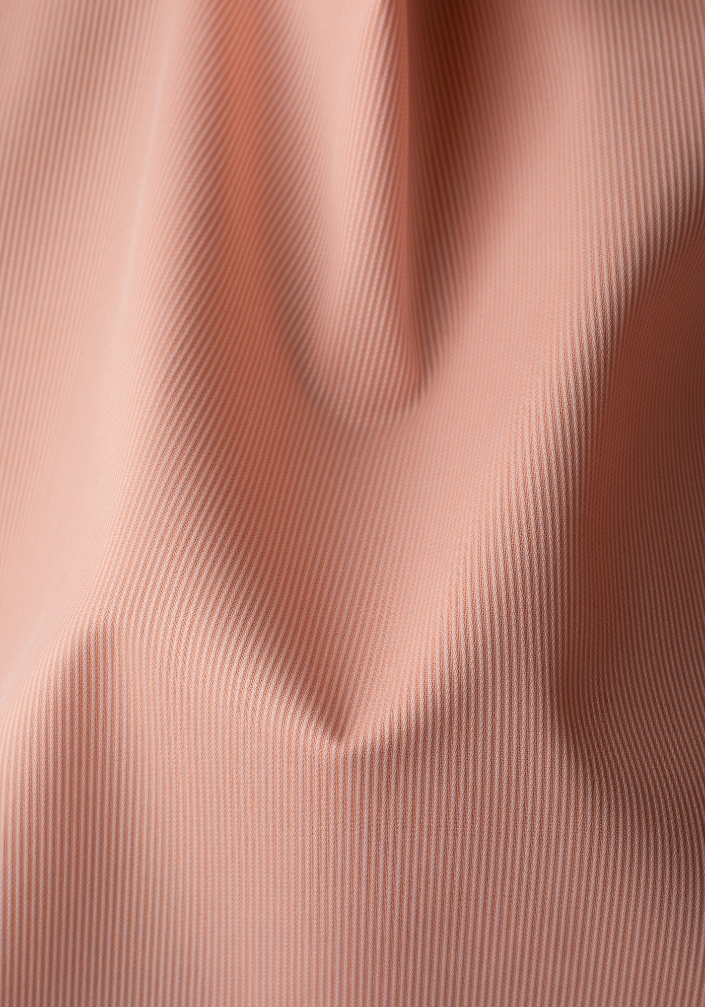 Pastel Orange Stripe Piqué  Shirt