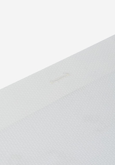 Mist White Basket Weave Shirt