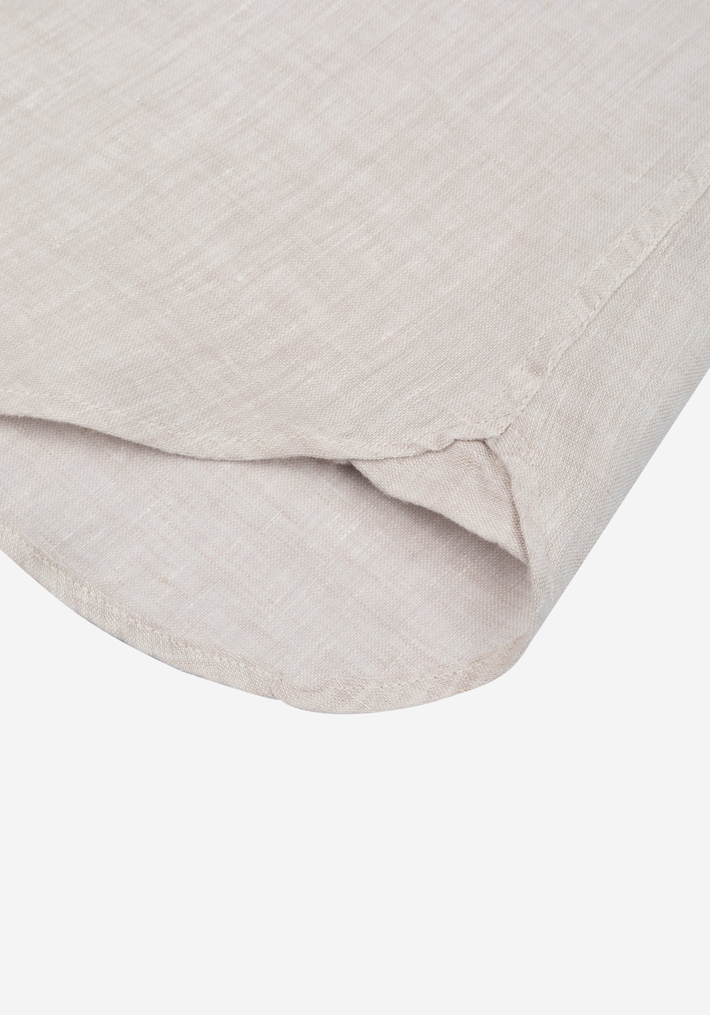 Royal Beige Washed Belgian Linen Shirt