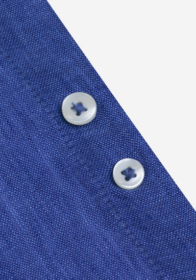 Pure Blue Washed Belgian Linen Shirt