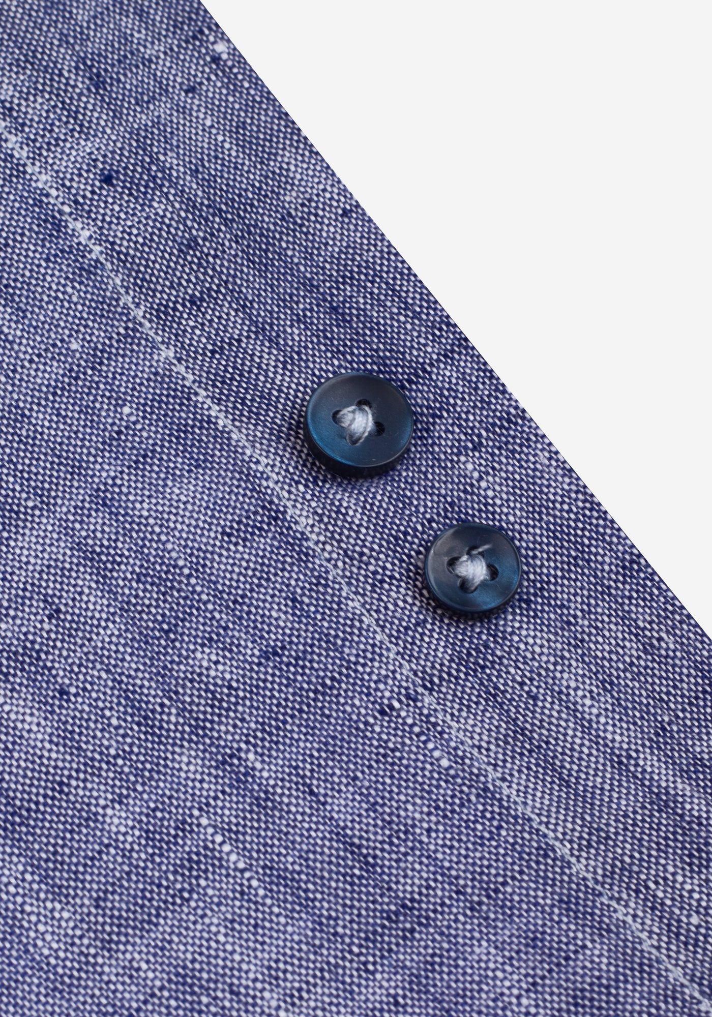 Indigo Blue Belgian Linen Shirt