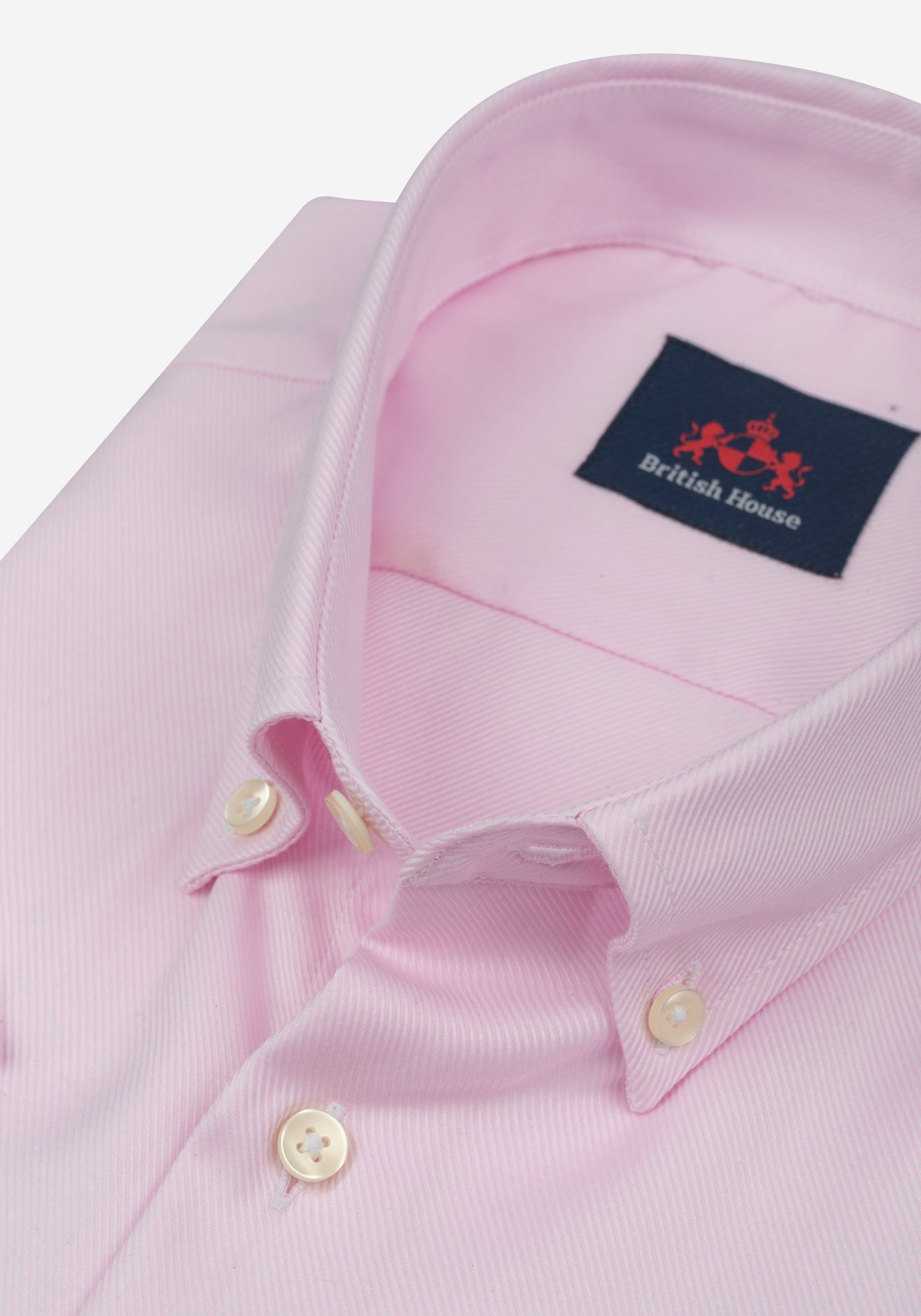 Venetian Rose Stripe Piqué Shirt - Short Sleeve