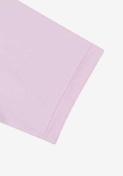 Venetian Rose Stripe Piqué Shirt - Short Sleeve