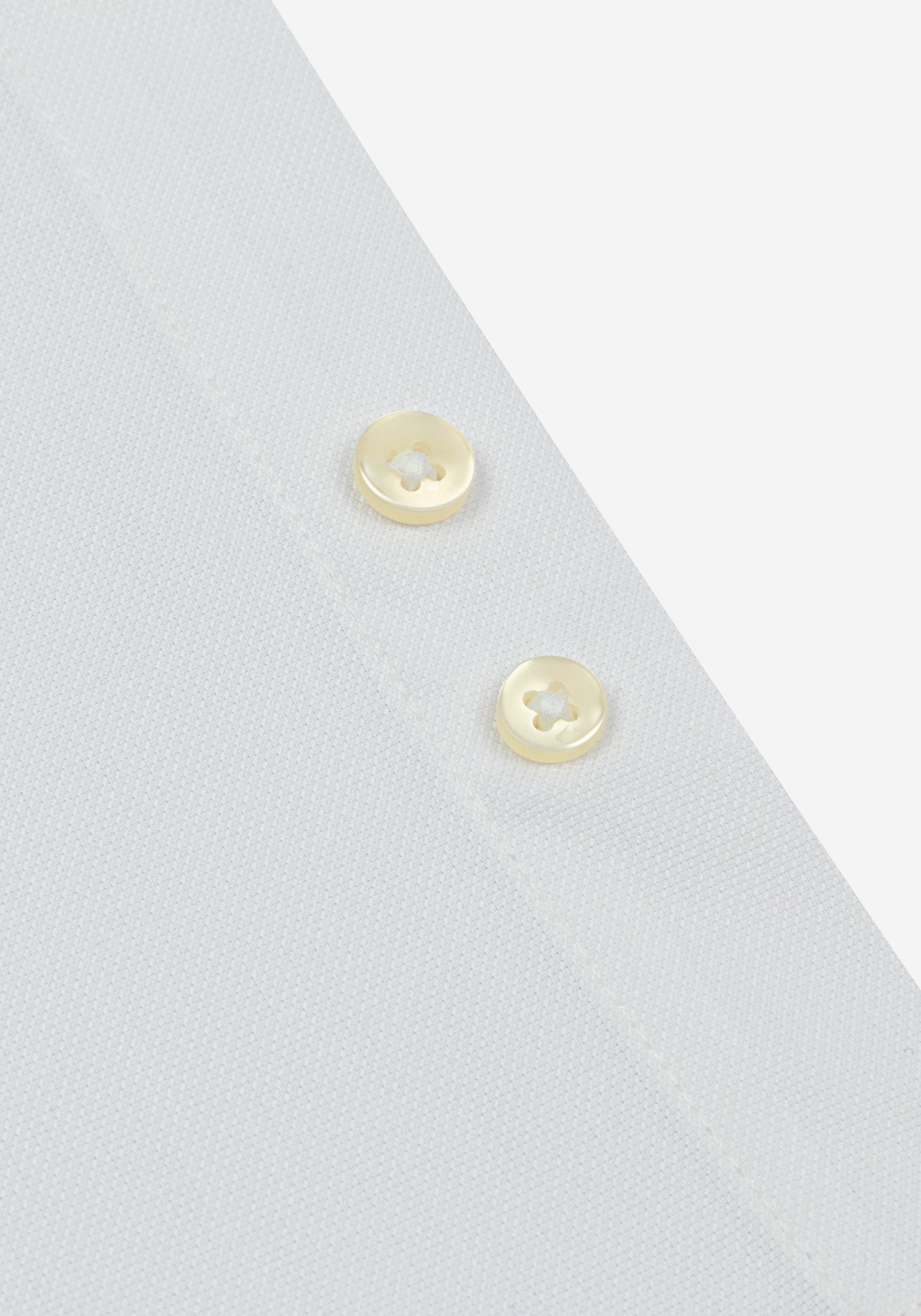 Pearl White Oxford Shirt - Short Sleeve