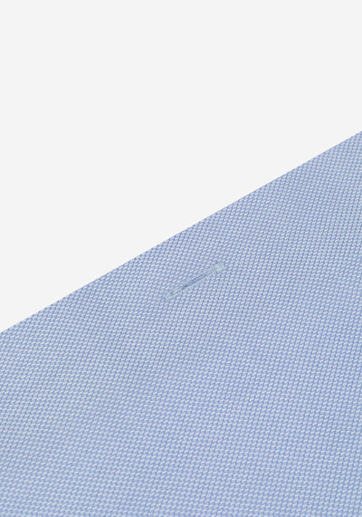 Serene Blue Oxford Shirt - Short Sleeve