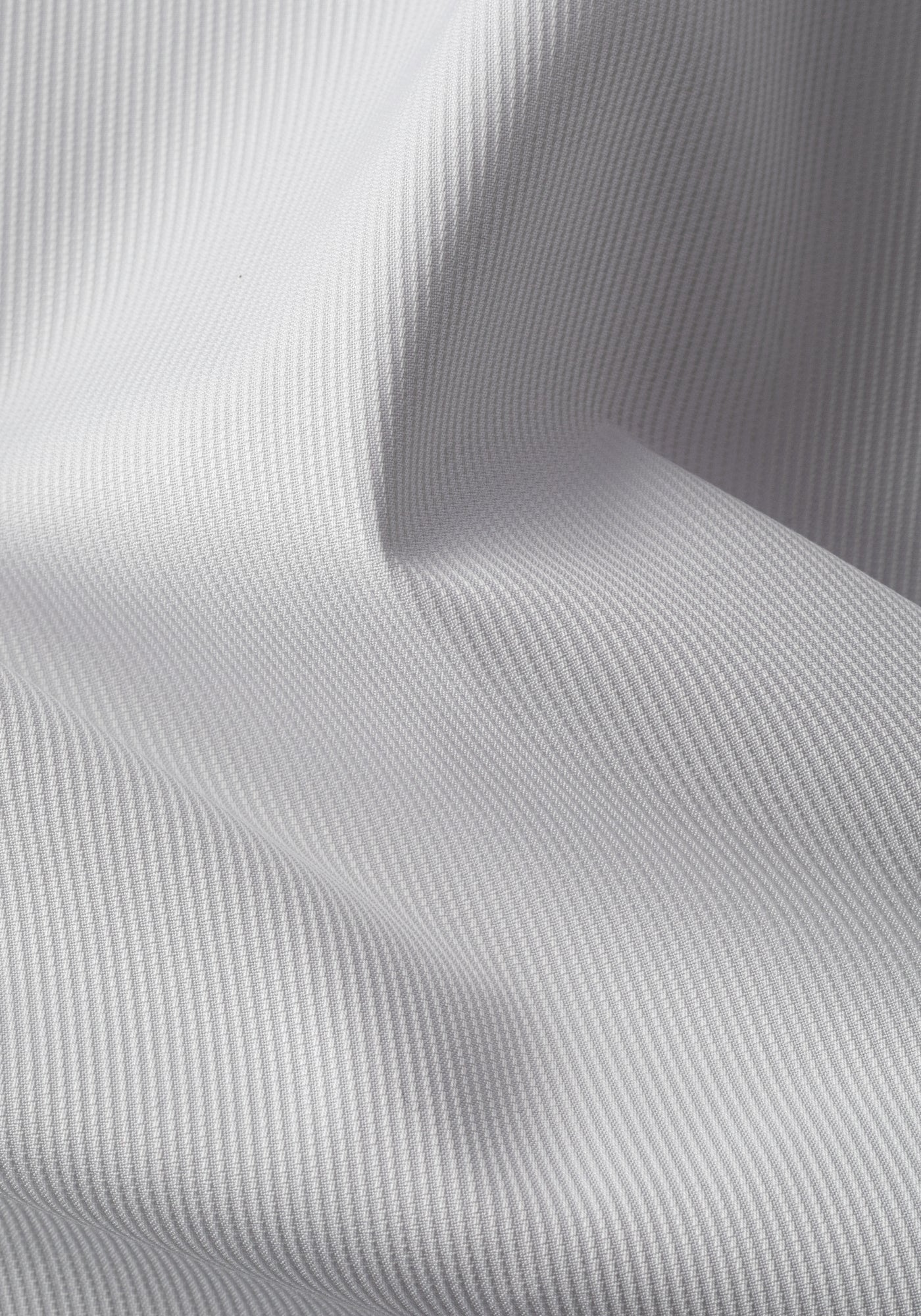Chalk White Stripe Piqué Shirt - Short Sleeve