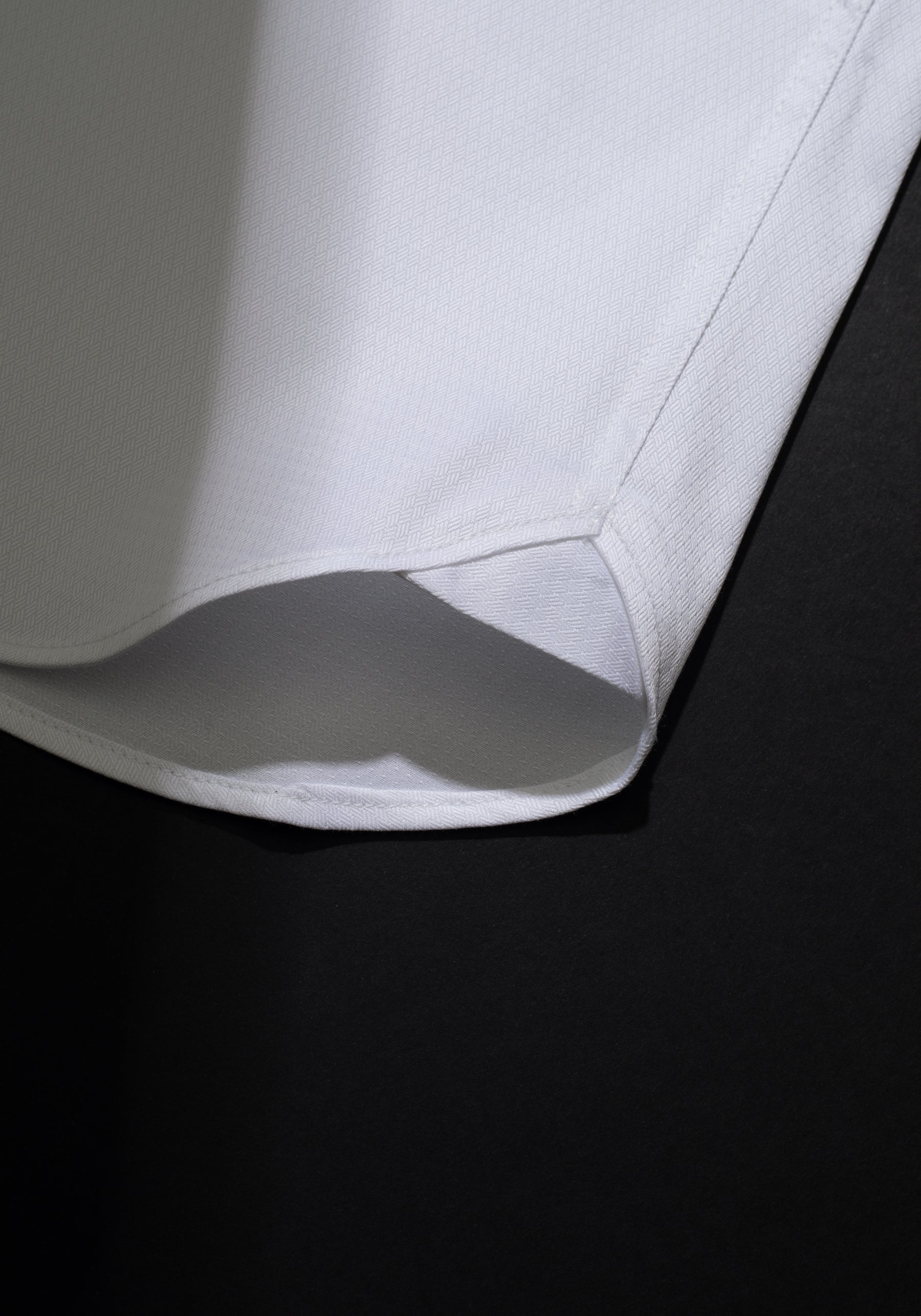 Giza 87 Cotton Lotus White Dobby Shirt