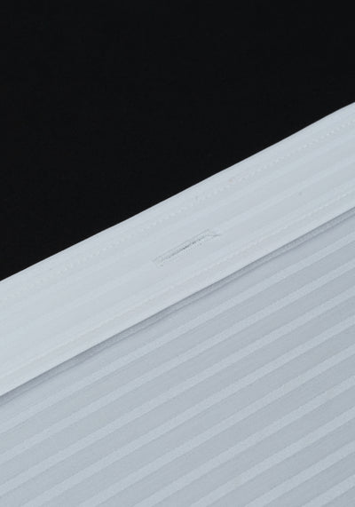 Giza 87 Cotton Halo White Stripe Signature Twill Shirt