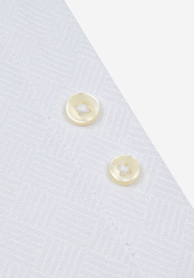 Lunar White Knitted 4-Way Stretch Shirt