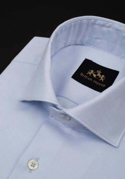 Light Powder Blue Royal Oxford Shirt