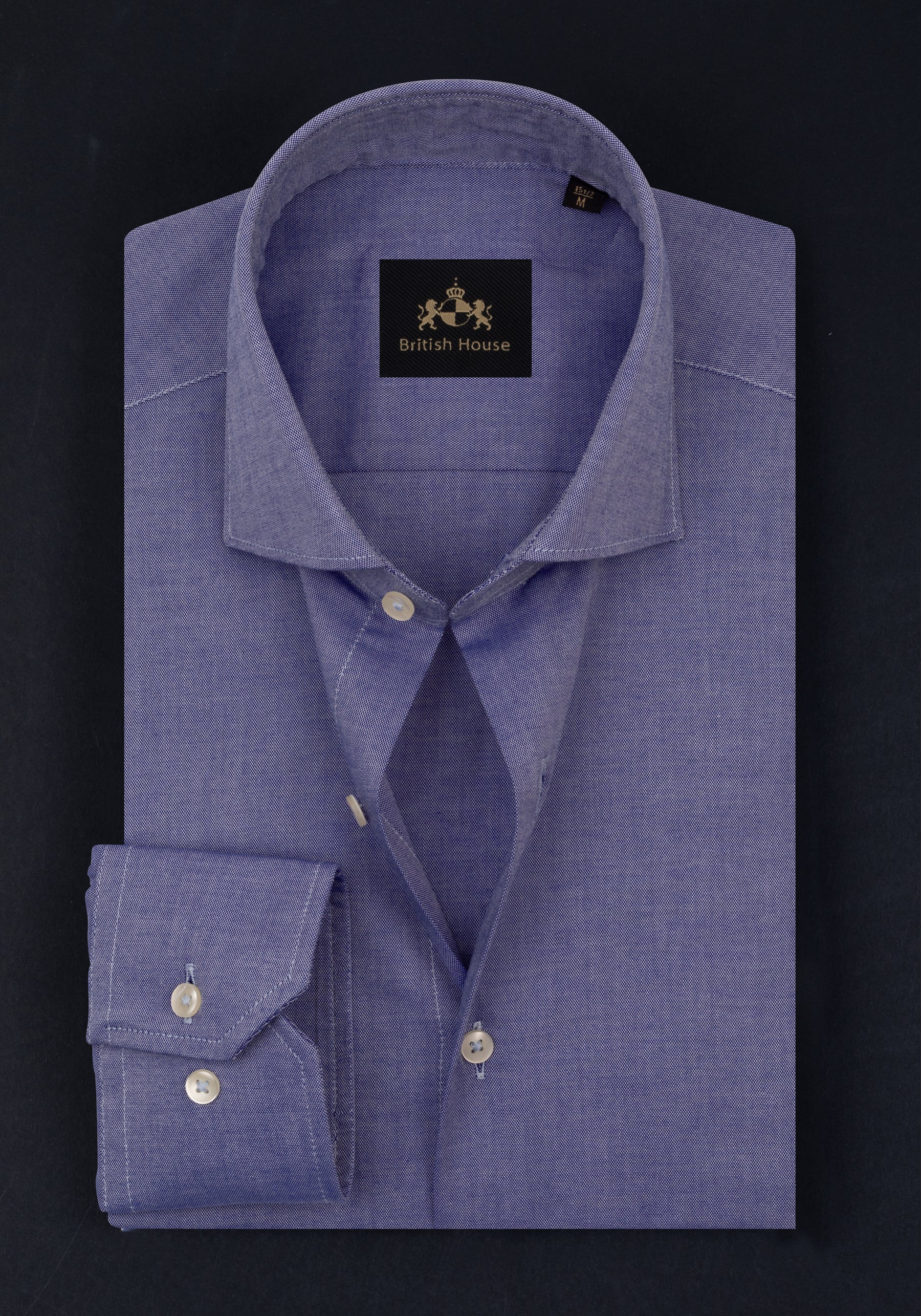 Dusk Blue Royal Oxford Shirt