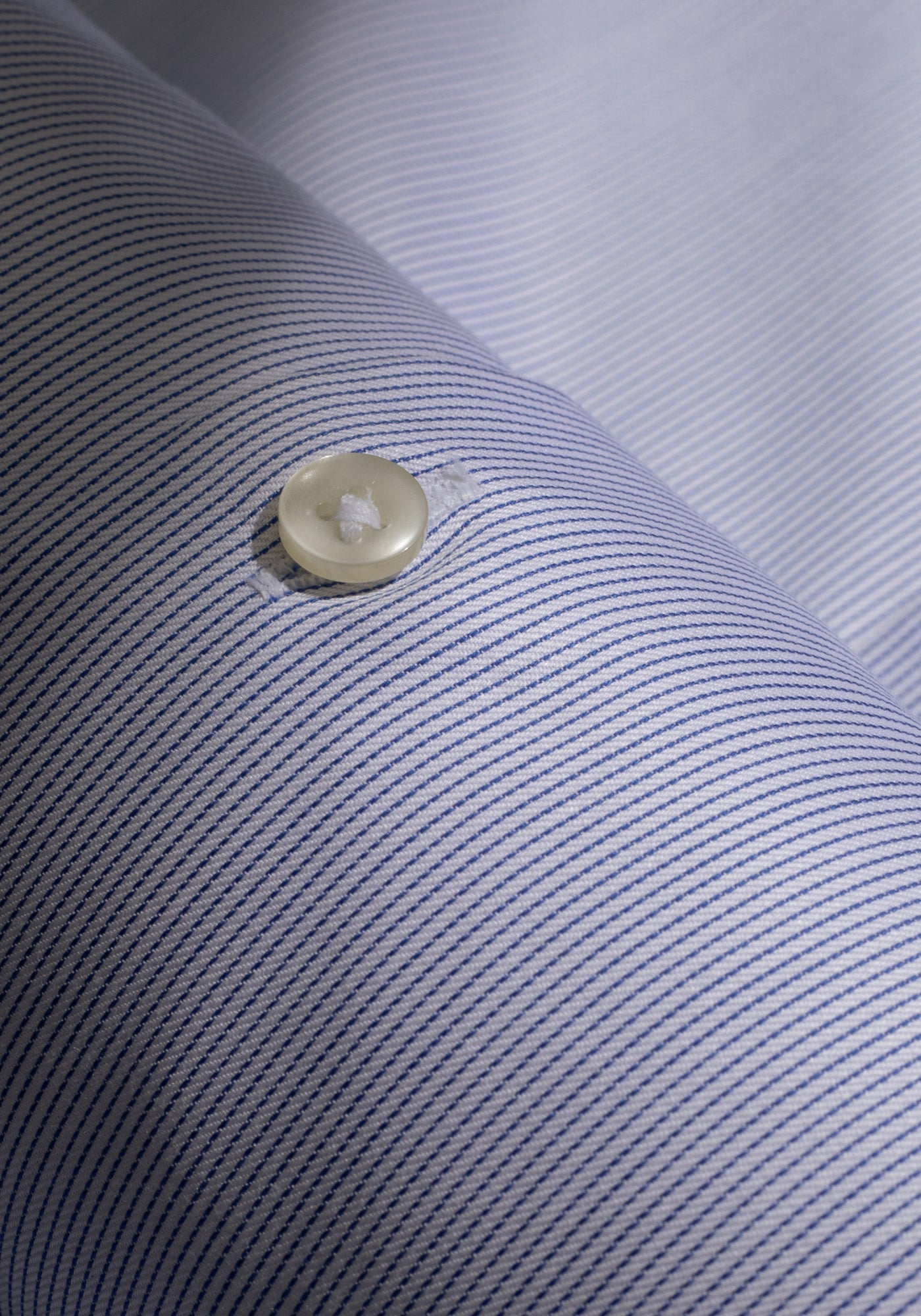 Haze Blue Stripe Fine Twill Shirt