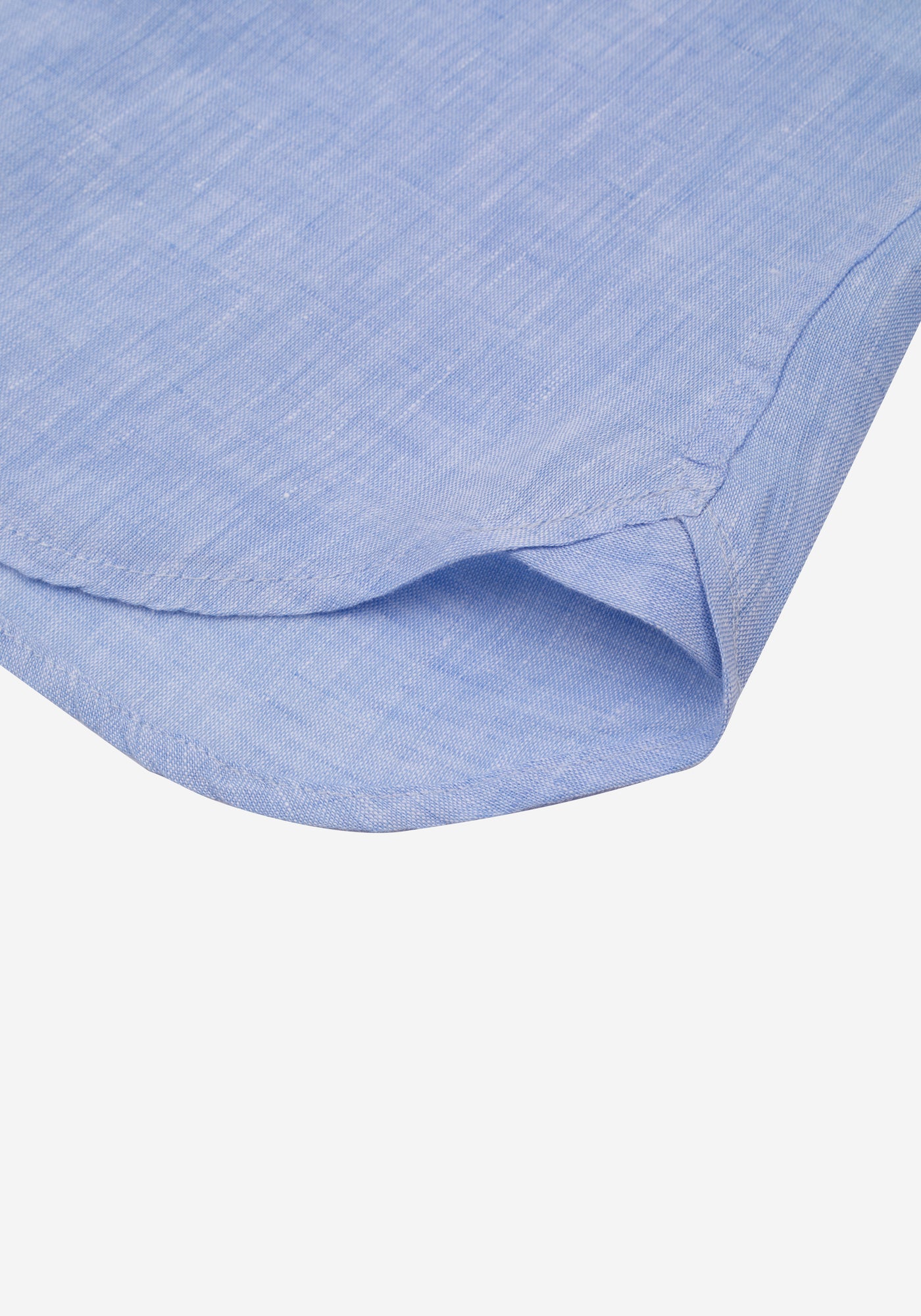 Arctic Blue Belgian Linen Shirt