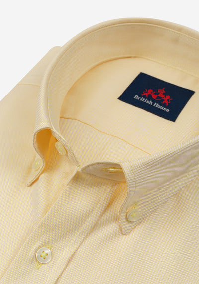 Flare Yellow Oxford Shirt