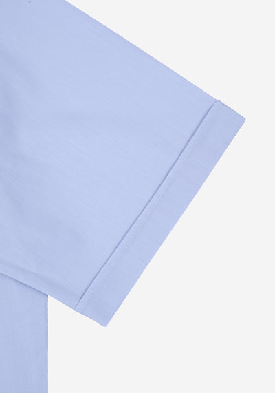 Cool Blue Chambray Shirt - Short Sleeve