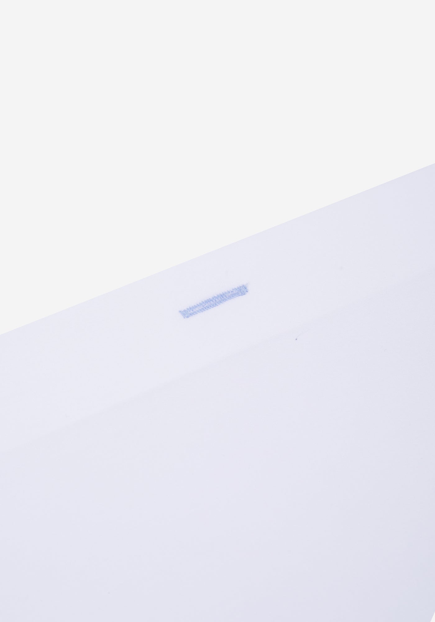 Frosted White Poplin Liquid Ammonia Shirt