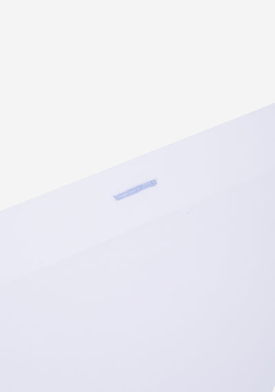 Frosted White Poplin Liquid Ammonia Shirt