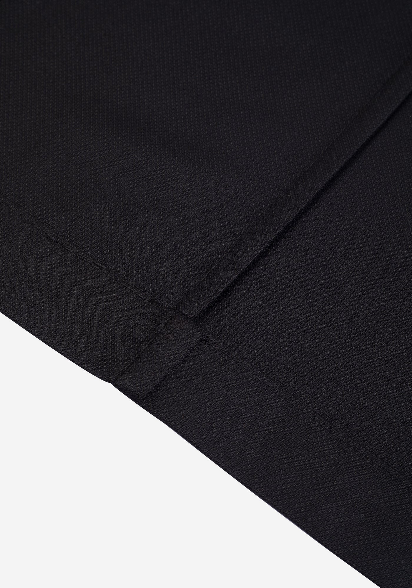 Contemporary Fit Metallic Black Wool Blend Blazer
