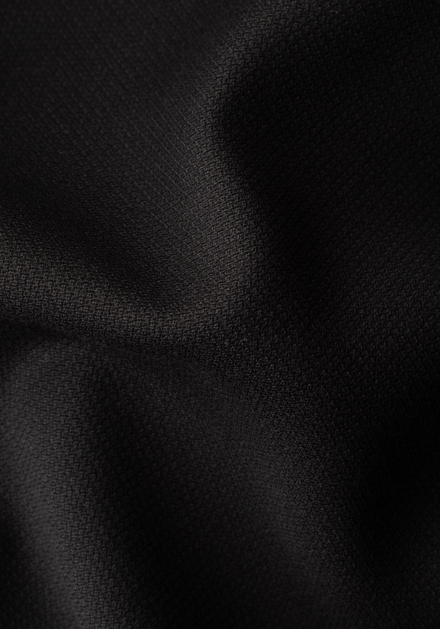 Contemporary Fit Metallic Black Wool Blend Blazer