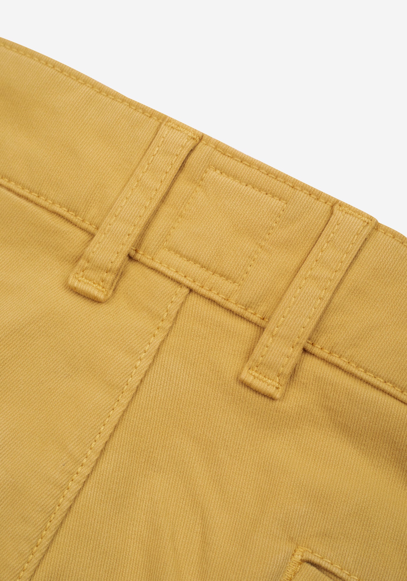 Contemporary Fit Mustard Gabardine