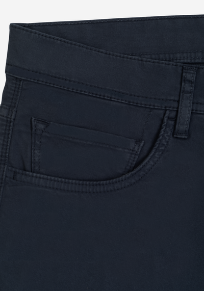 Contemporary Fit Oasis Navy Twill Gabardine
