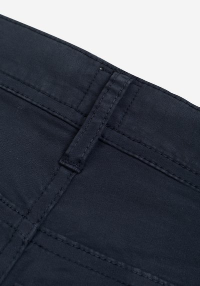 Contemporary Fit Oasis Navy Twill Gabardine