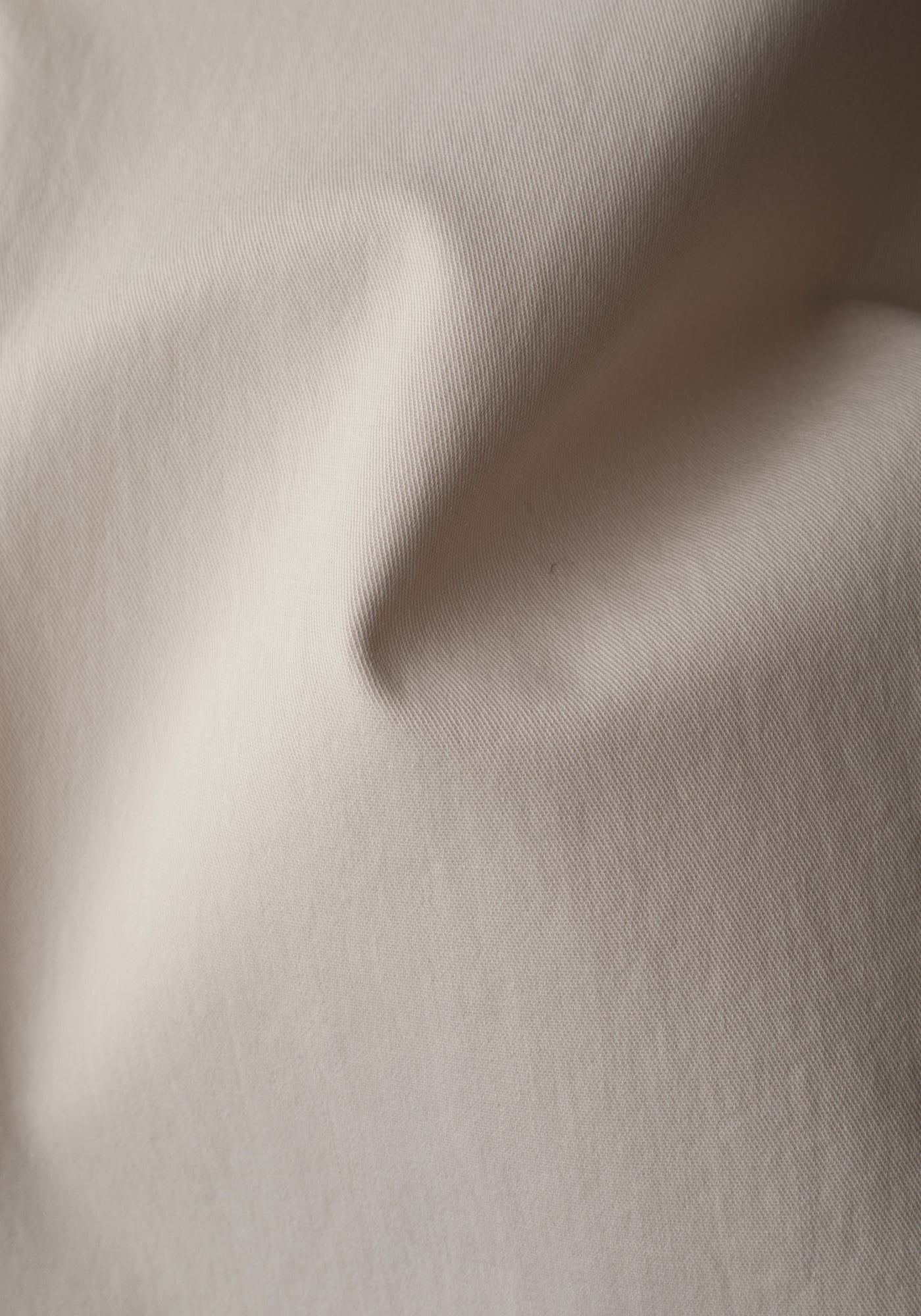 Latte Beige Twill Gabardine