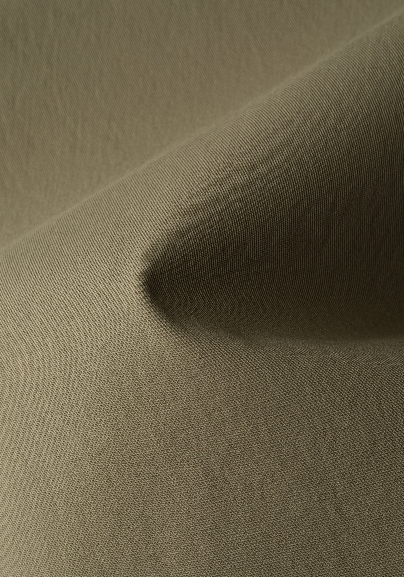 Contemporary Fit Haze Olive Twill Gabardine