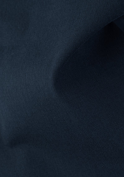 Contemporary Fit Rust Navy Twill Gabardine