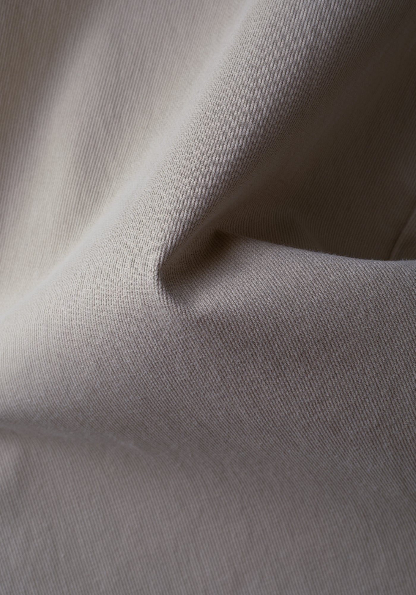Contemporary Fit Pale Beige Gabardine