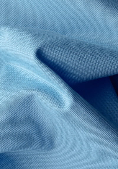 Ocean Turquoise Cotton Polo Shirt