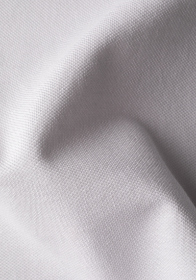 Cloud White Cotton Polo Shirt