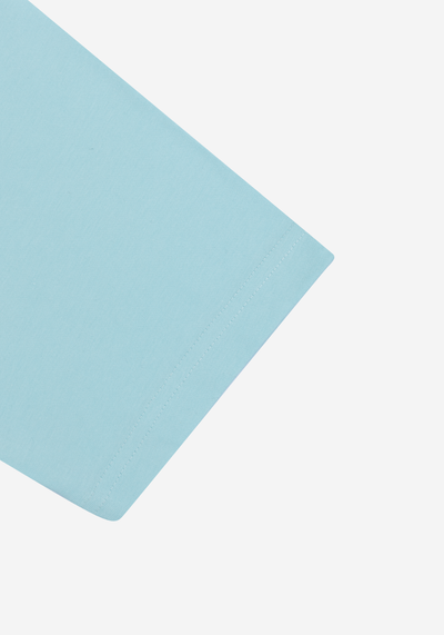 Ice Mint Cotton Polo Shirt