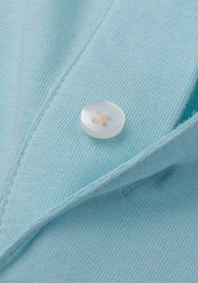 Ice Mint Cotton Polo Shirt