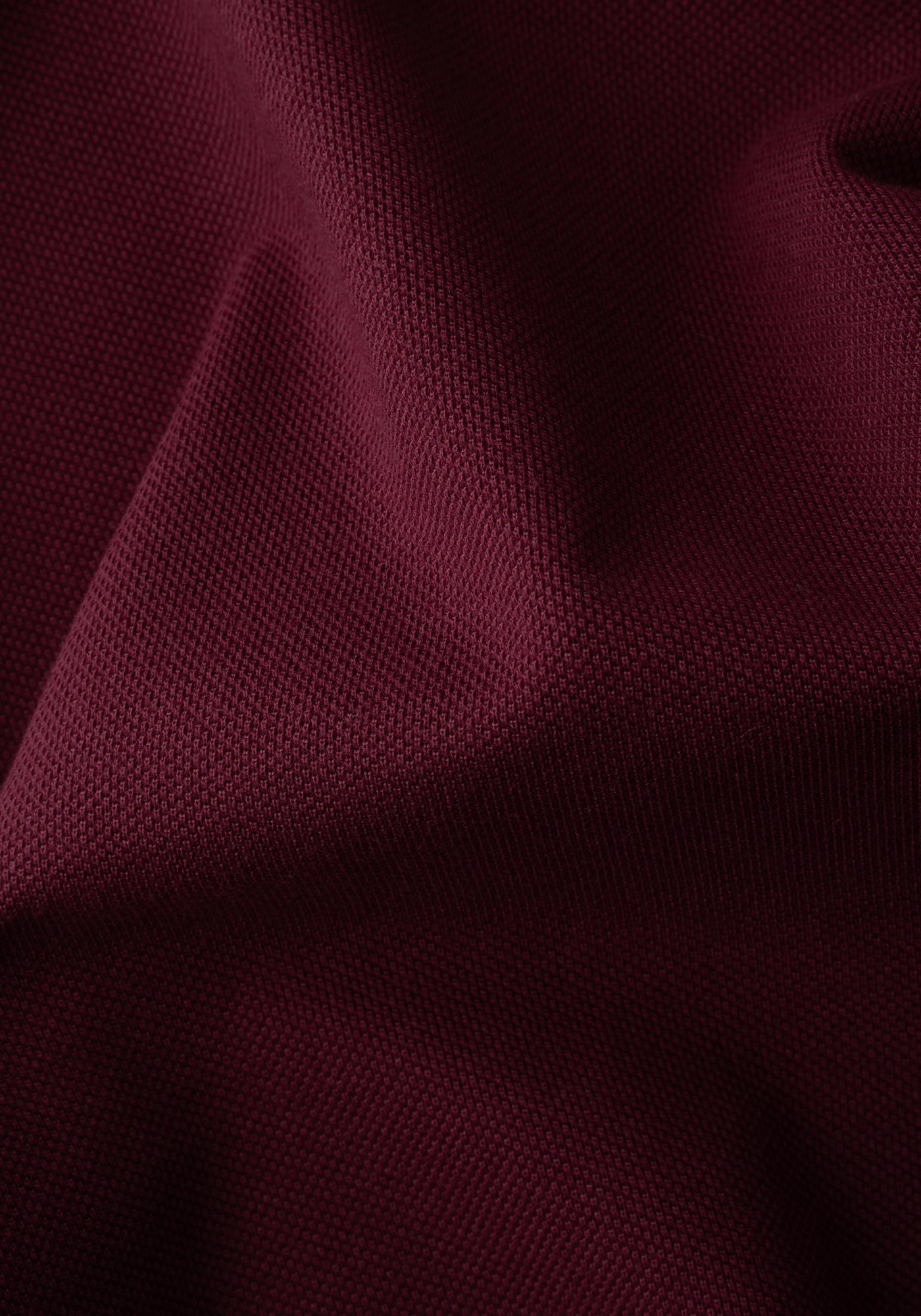 Scarlet Burgundy Cotton Polo Shirt