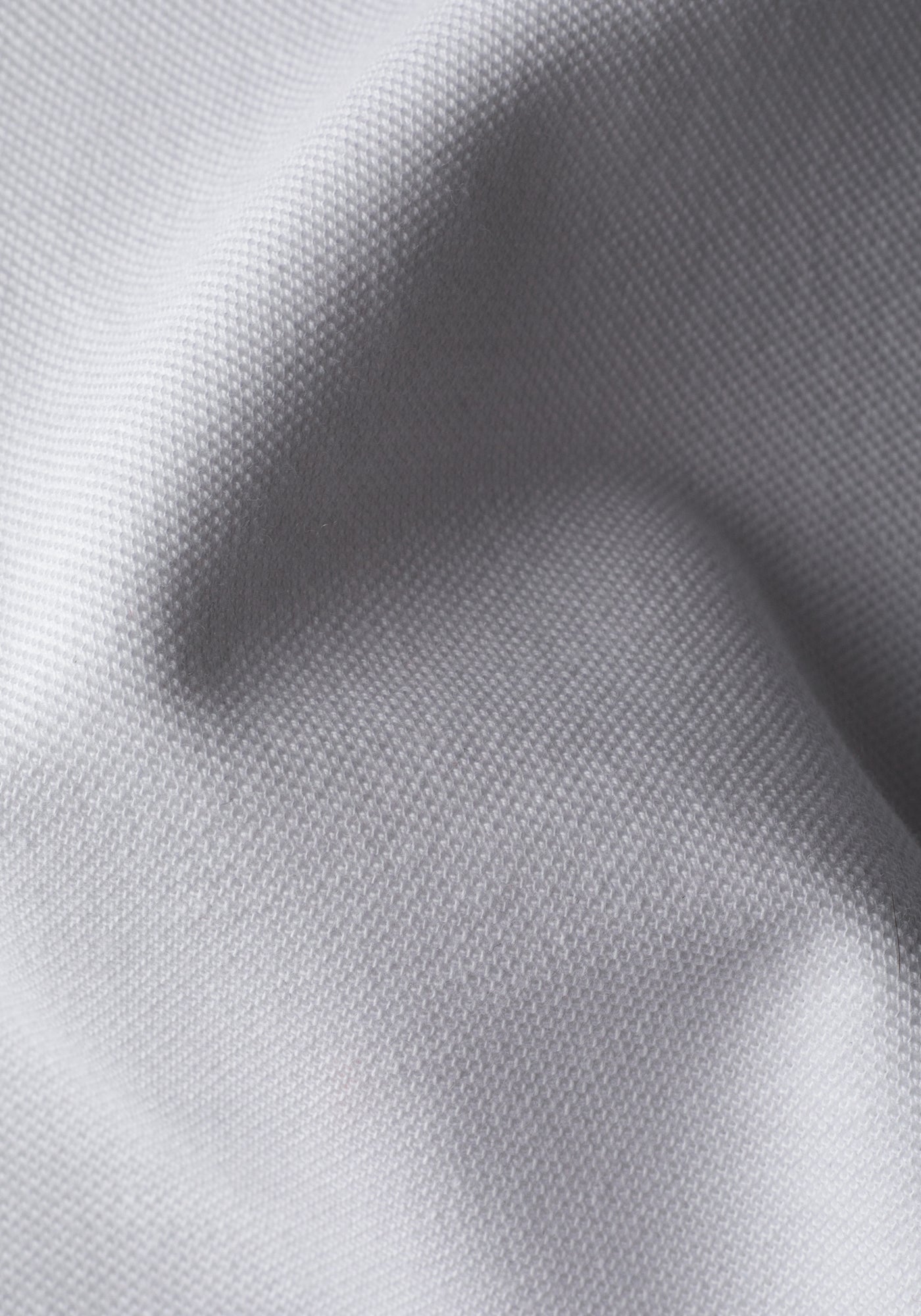 Pale White Cotton Polo Shirt