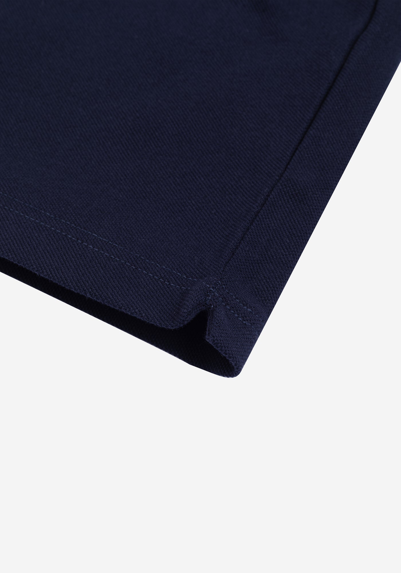 Midnight Navy Cotton Polo Shirt