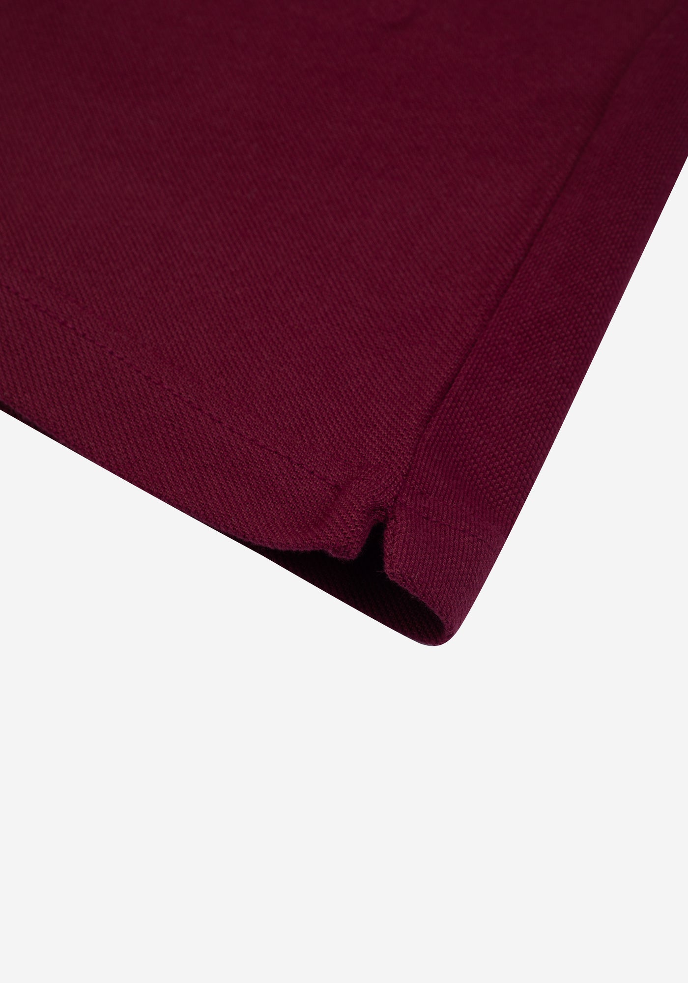 Scarlet Burgundy Cotton Polo Shirt