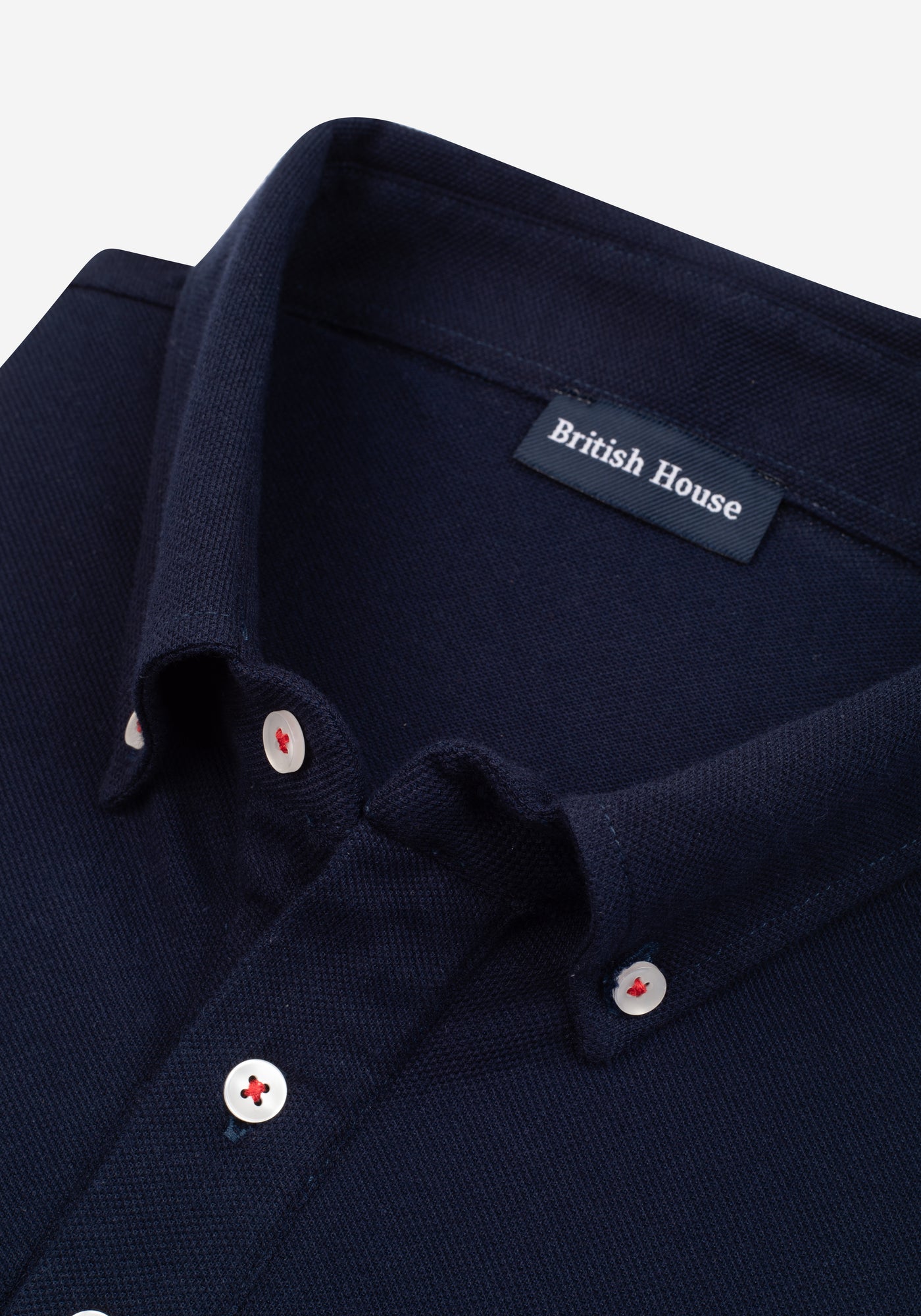 Stellar Navy Cotton Polo Shirt