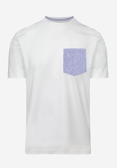 White Clear Blue T-Shirt
