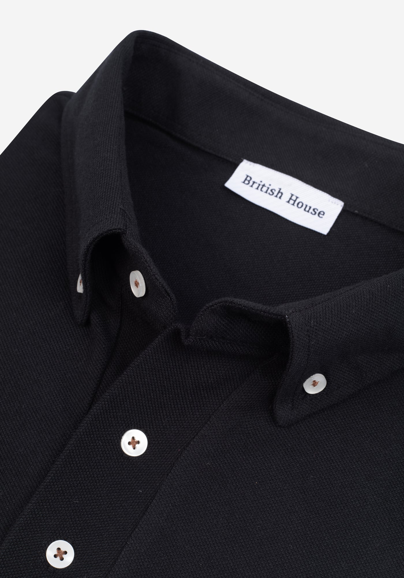 Puma Black Cotton Polo Shirt