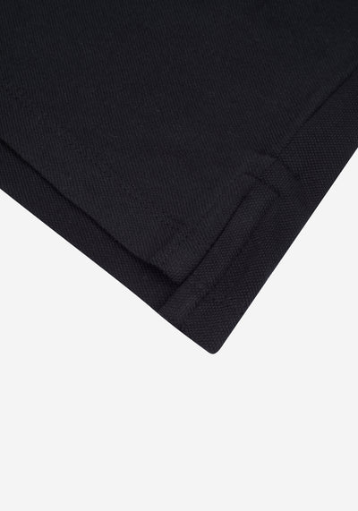 Puma Black Cotton Polo Shirt