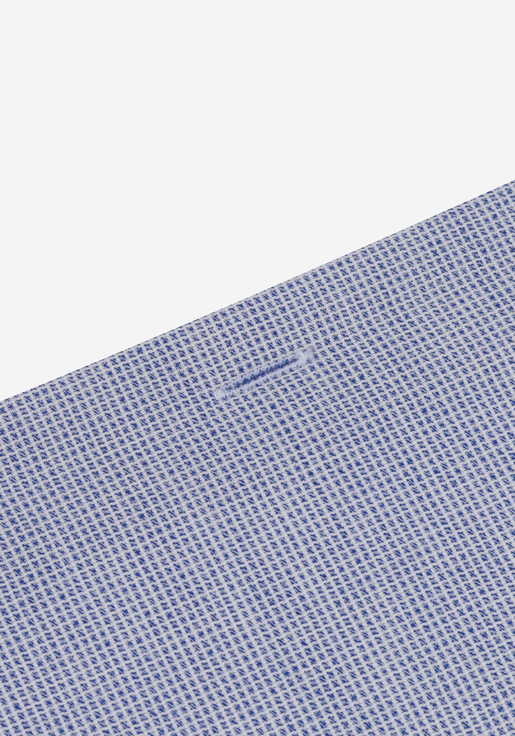 Frosted Blue Checked Dobby Shirt