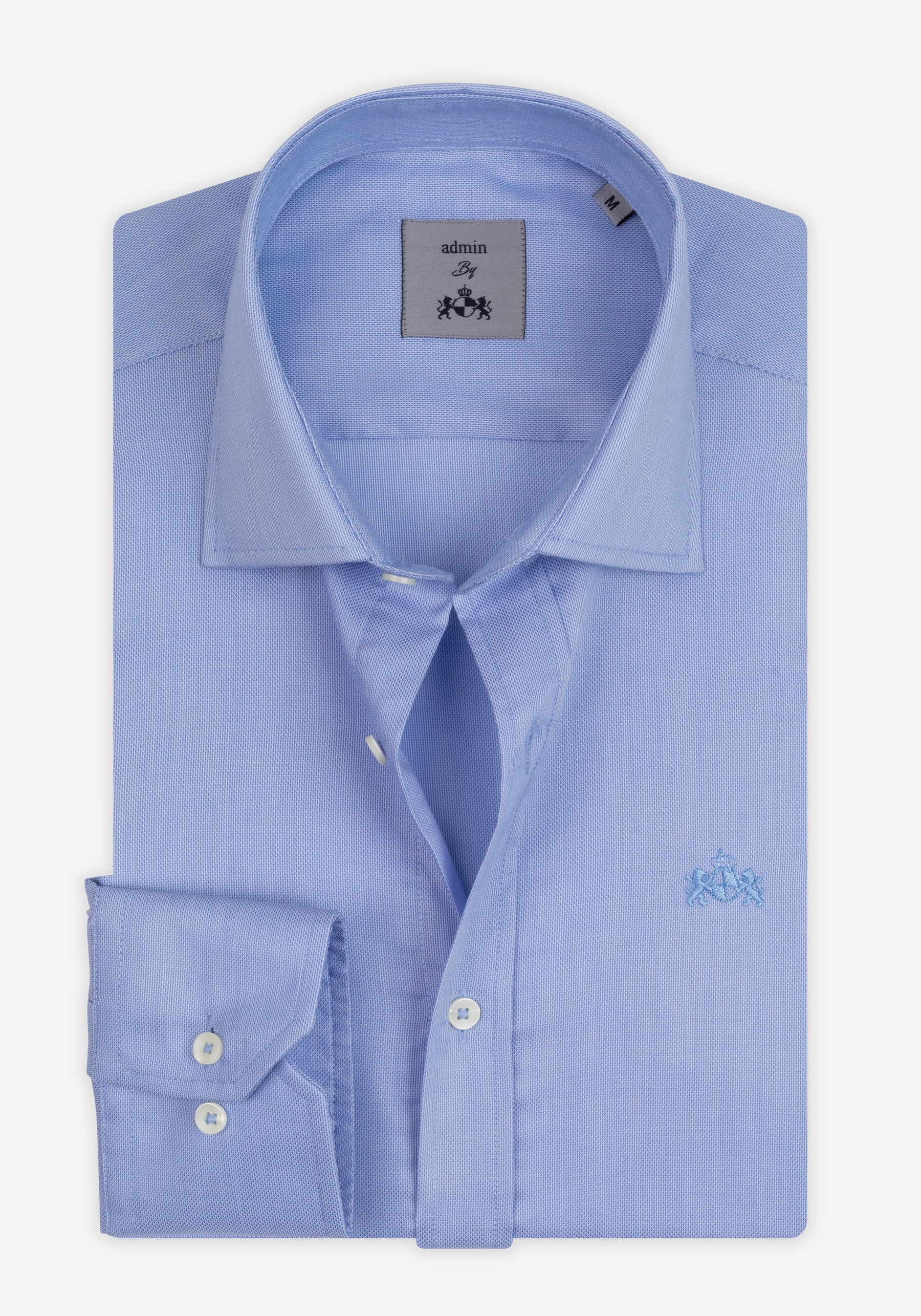 Steel Blue Oxford Shirt