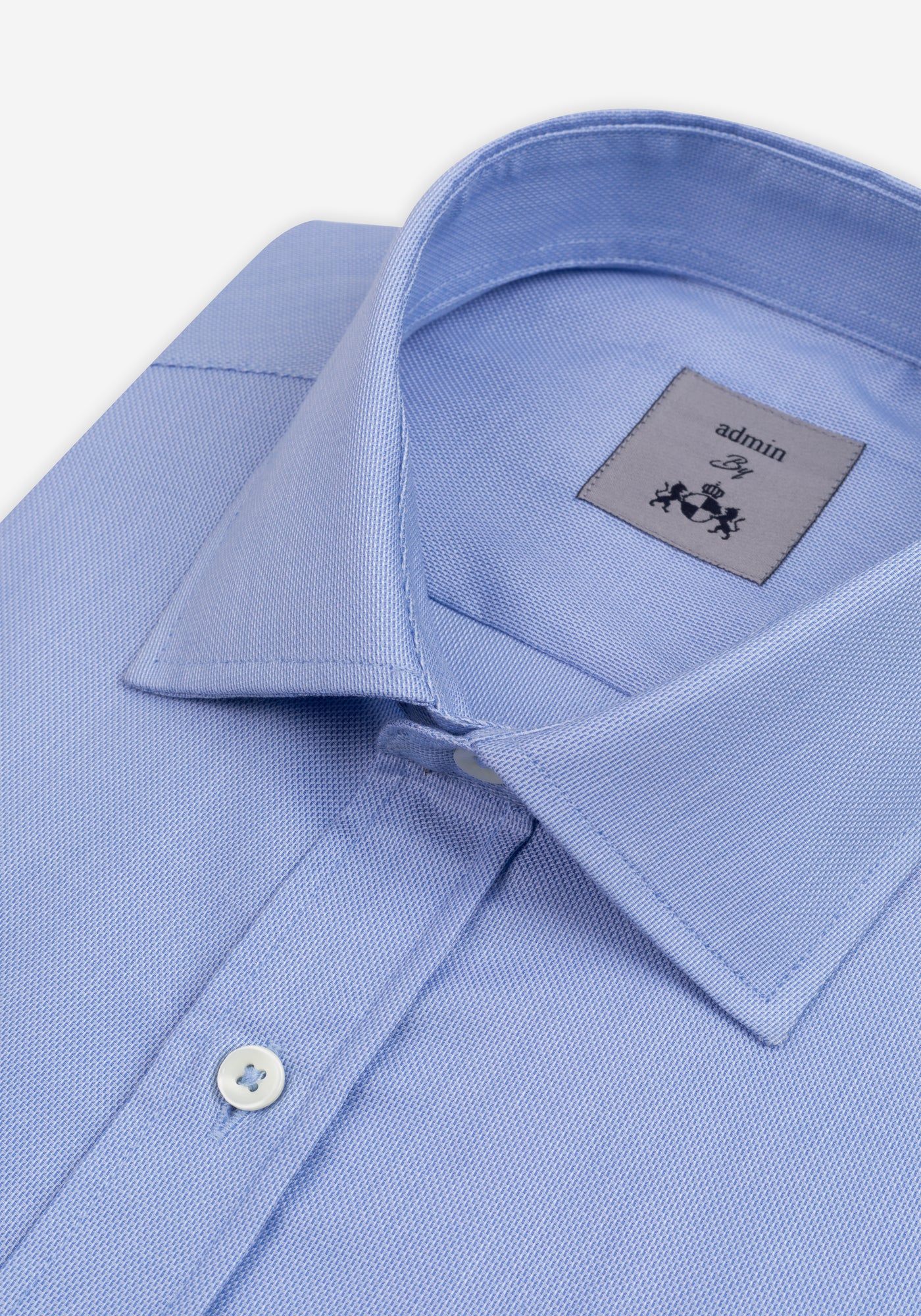 Steel Blue Oxford Shirt