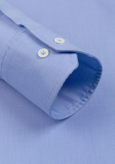 Steel Blue Oxford Shirt