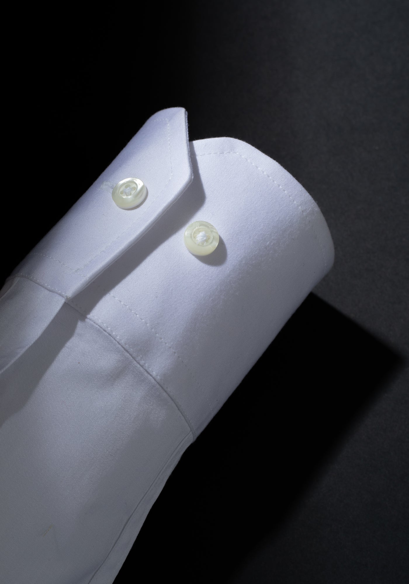 Giza 87 Cotton Pearl White Signature Poplin Shirt