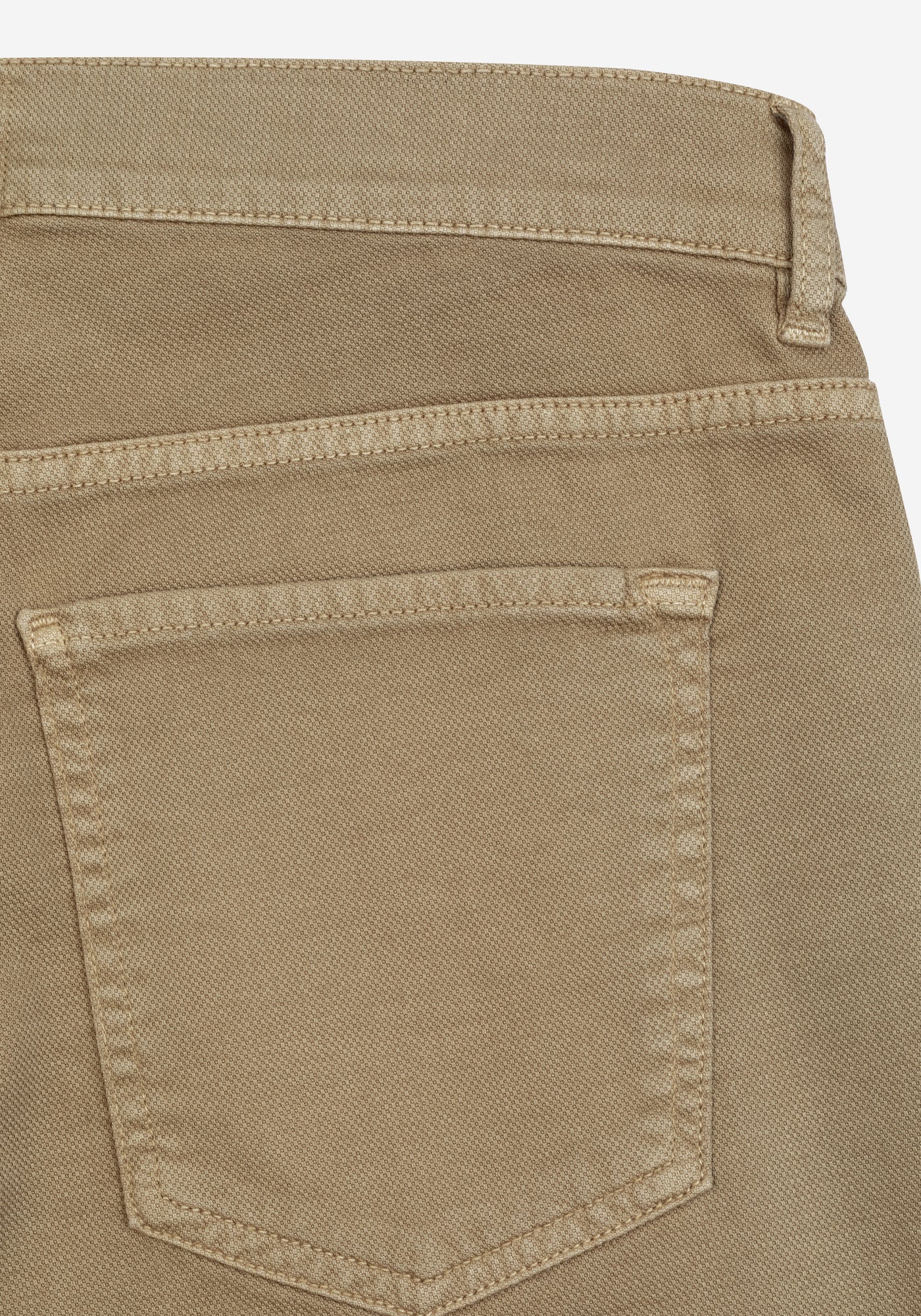Smart Fit Savanna Beige Piqué Gabardine