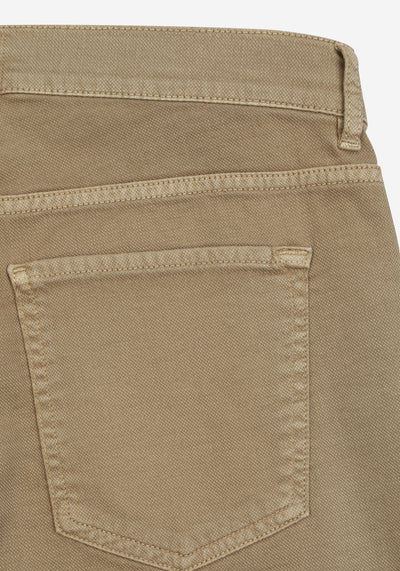 Smart Fit Savanna Beige Piqué Gabardine