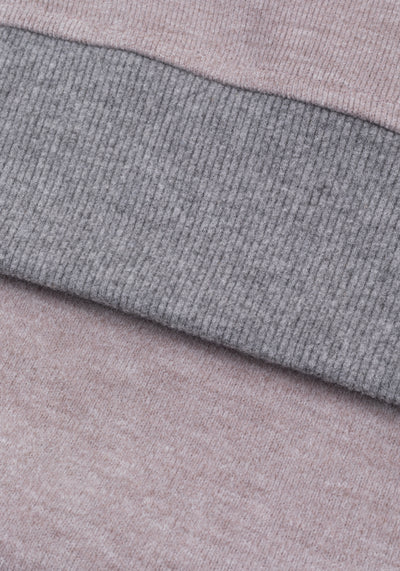 Muted Beige Cotton Sweatshirt